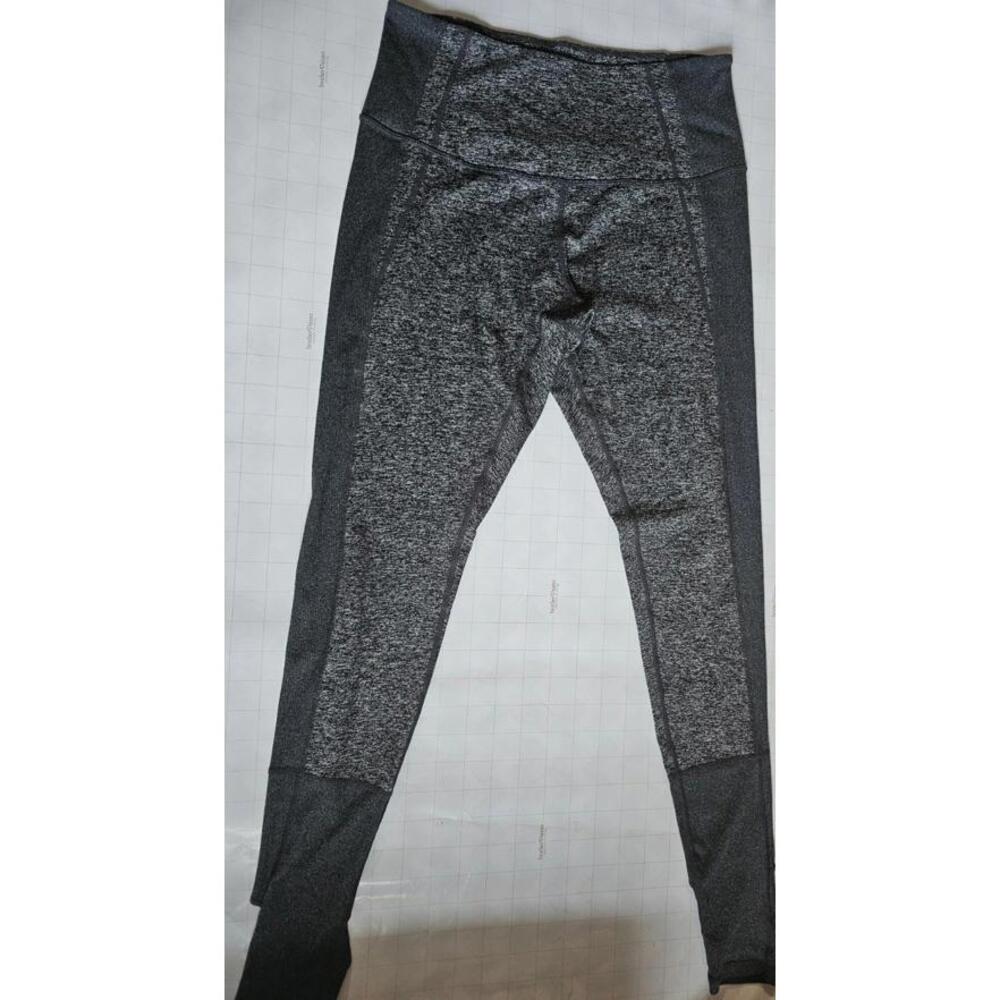 Zella Gray Heathered Stirrup Leggings Women’s Large Pre-Owned